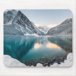 Tapis De Souris Parc national Banff, Scène hivernale du Canada