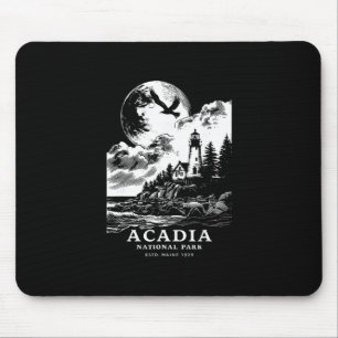 Tapis De Souris Parc national d'Acadia Maine Souvenir de vacances
