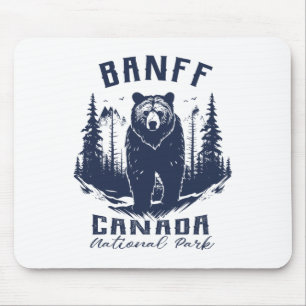 Tapis De Souris Parc national de Banff Canada Souvenir Randonnée V