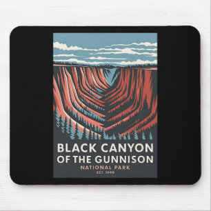 Tapis De Souris Parc national de Black Canyon Of The Gunnison Vint