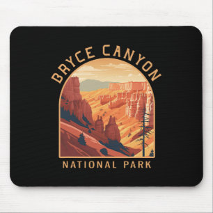 Tapis De Souris Parc national de Bryce Canyon Vintage