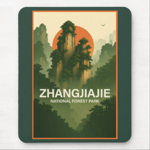Tapis De Souris Parc national de la Forêt de Zhangjiajie