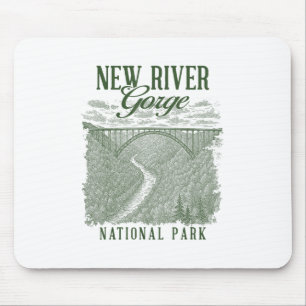 Tapis De Souris Parc national de New River Gorge Voyager Nature Ex