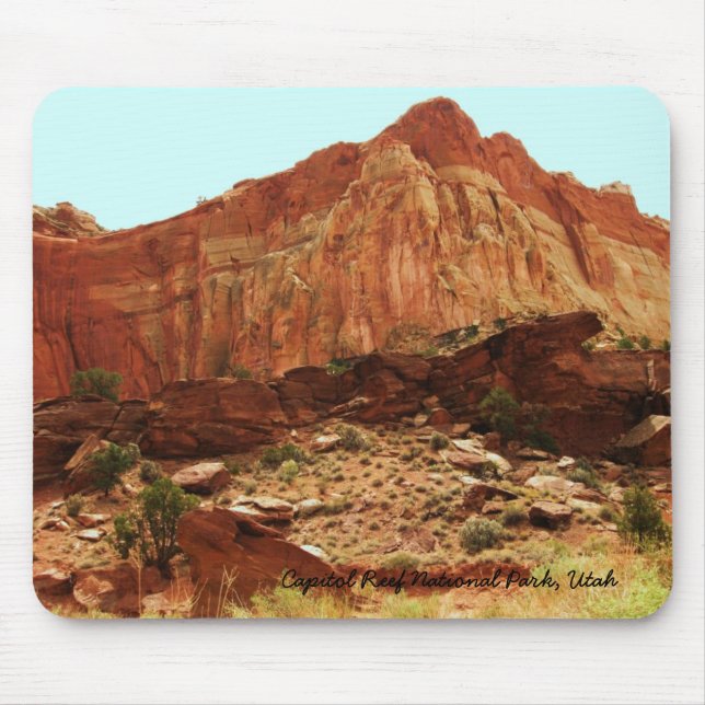 Tapis De Souris Parc national de récif de capitol, Utah (Devant)