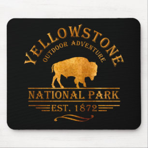 Tapis De Souris Parc national de Yellowstone