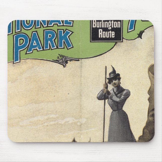 Tapis De Souris Parc national de Yellowstone 3 (Devant)