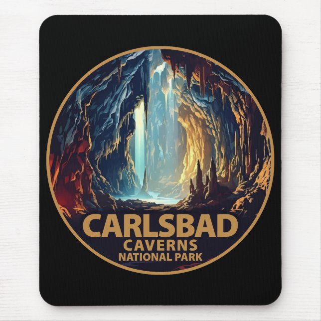 Tapis De Souris Parc national des Cavernes Carlsbad (Devant)