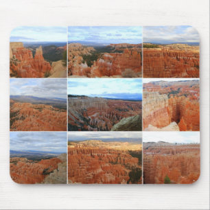 Tapis De Souris Parc national du canyon Bryce, Utah, Collage Mouse
