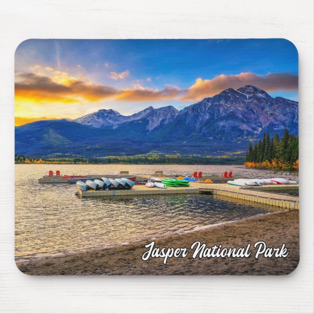 Tapis De Souris Parc national Jasper, Alberta, Canada (Devant)