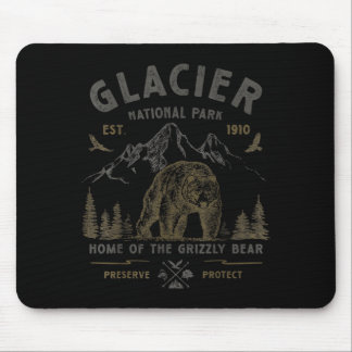 Tapis De Souris Parcs nationaux Glacier Montana Extérieur Nature