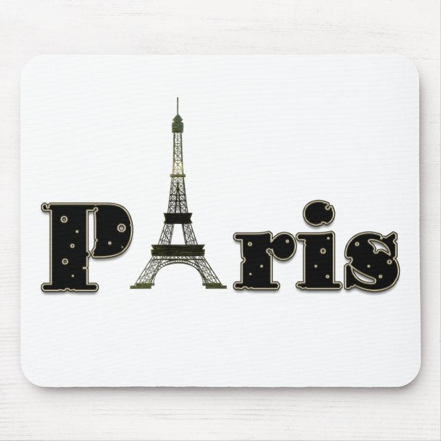 Tapis De Souris Paris (Devant)
