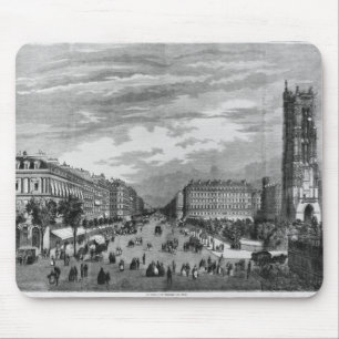 Tapis De Souris Paris, boulevard De Sébastopol