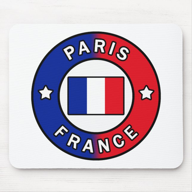 Tapis De Souris Paris France (Devant)