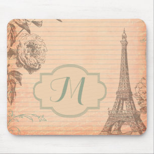 Tapis De Souris Paris France Eiffel Tour Eiffel Monogramme Pad