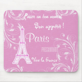 Tapis De Souris Paris France Mousepads