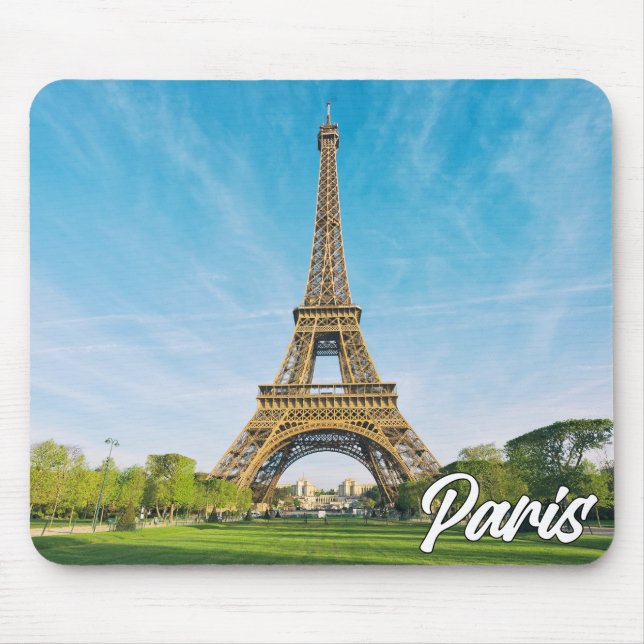 Tapis De Souris Paris, France | Tour Eiffel (Devant)