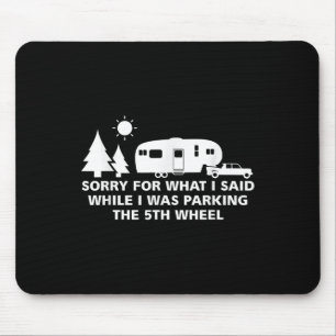 Tapis De Souris Parking Le Camper Shirt 5e Roue Camping Rv Vaca