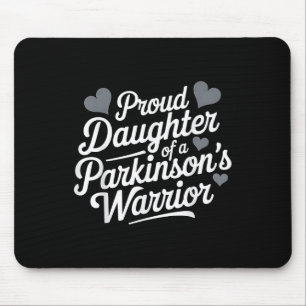 Tapis De Souris Parkinsons Guerrier Fier Soutien fille