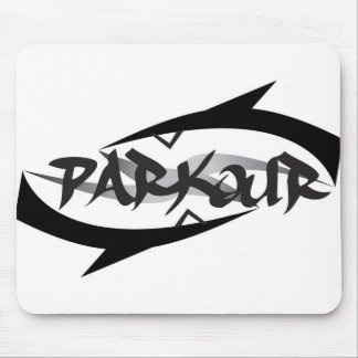 Tapis De Souris Parkour abstrait