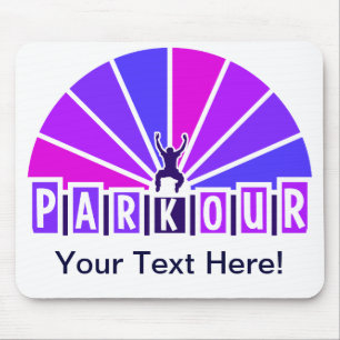 Tapis De Souris PARKOUR mousepad, personnaliser