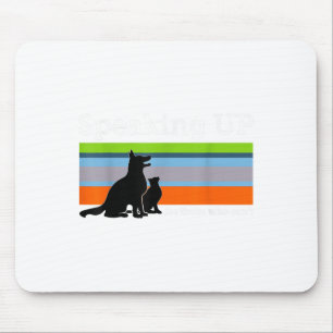 Tapis De Souris Parler pour ceux qui ne peuvent pas arrêter la sen
