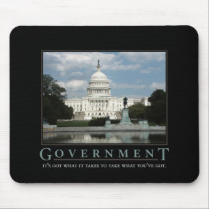Tapis De Souris Parodie Mousepad de gouvernement