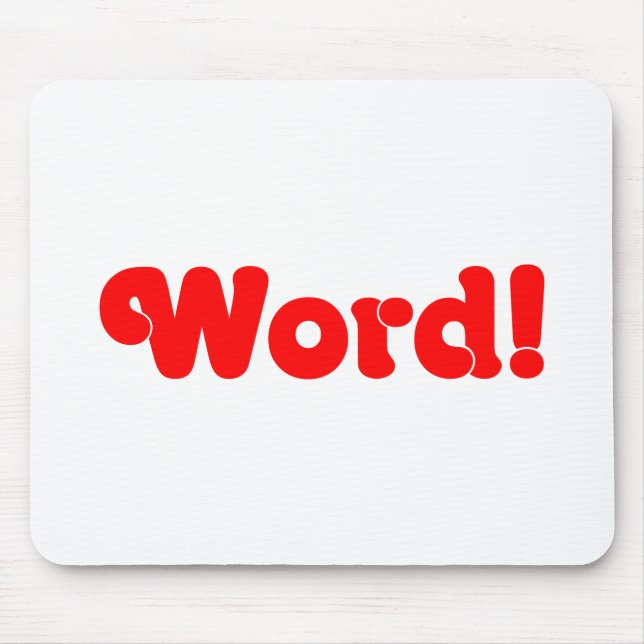 Tapis De Souris Parole ! (Devant)