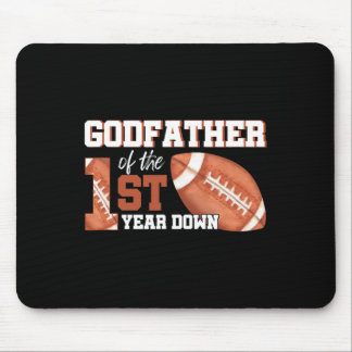 Tapis De Souris Parrain De 1 An Anniversaire Football 1er