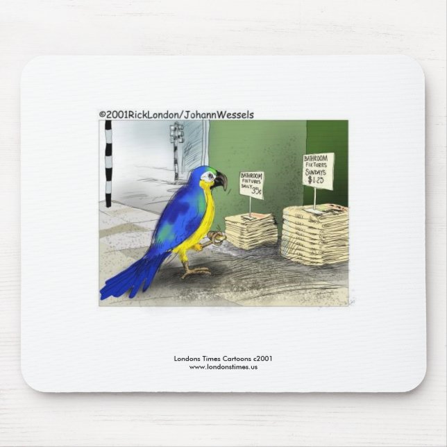 Tapis de souris Parrot Bathroom Fixtures (Devant)