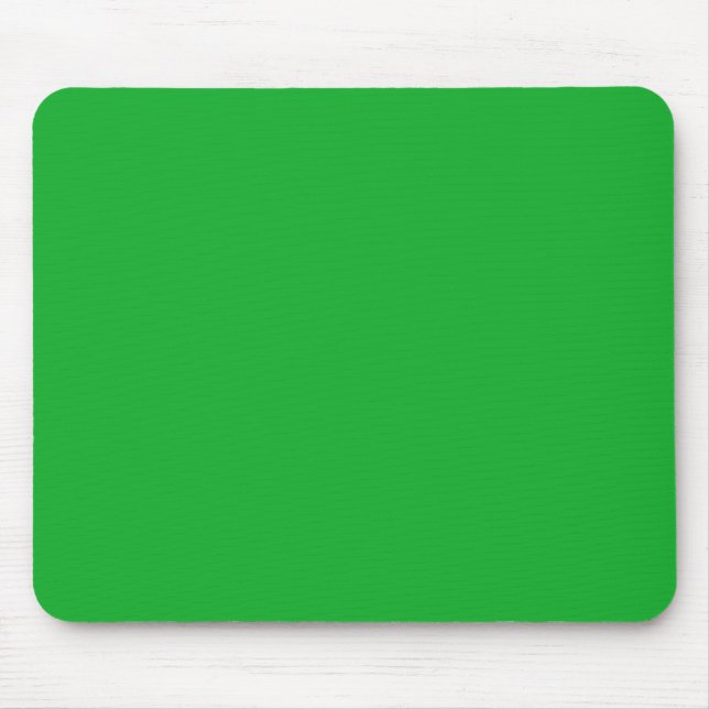 Tapis De Souris Parrot personnalisé vert unique couleur (Devant)