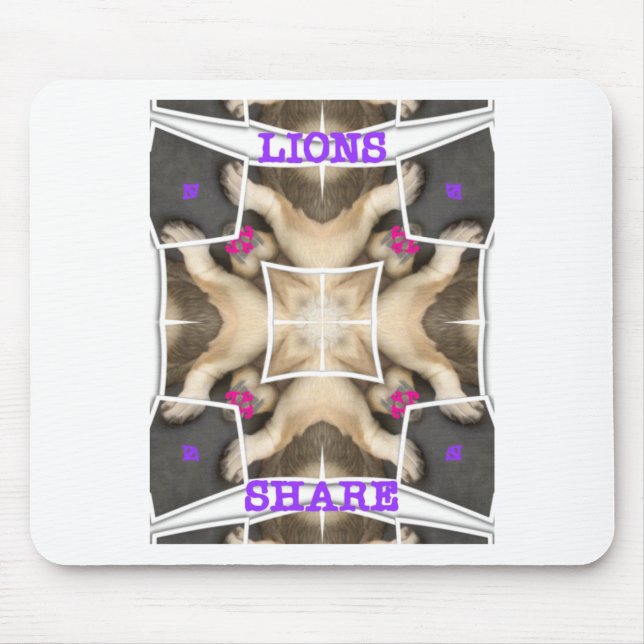 Tapis De Souris Part du lion (Devant)
