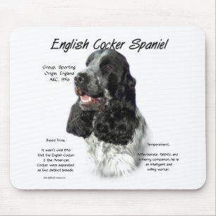 Tapis De Souris Parti Anglais Cocker Histoire Espagnole