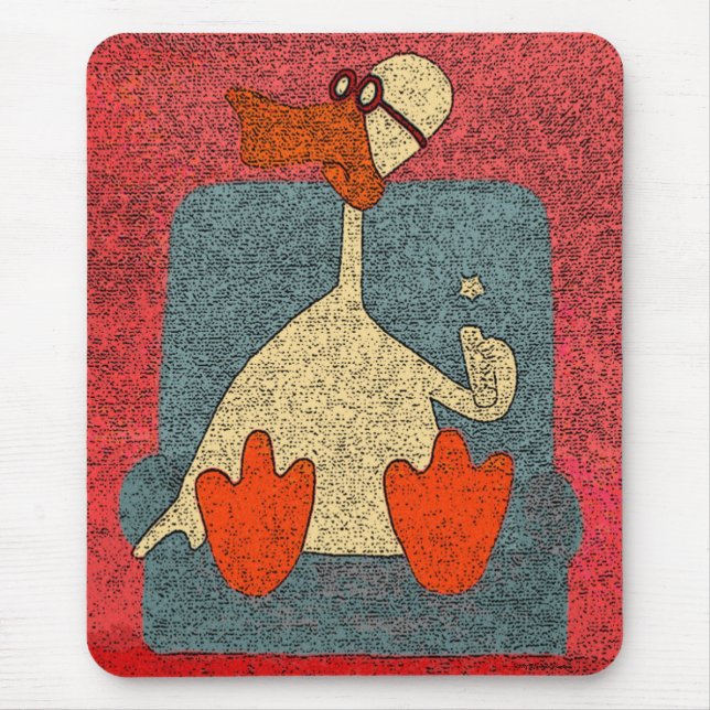 Tapis De Souris Parti Canard Mousepad (Devant)
