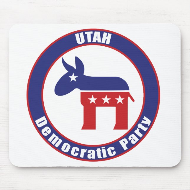Tapis De Souris Parti démocrate de l'Utah (Devant)