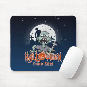 Tapis De Souris Parti Zombie d'Halloween  