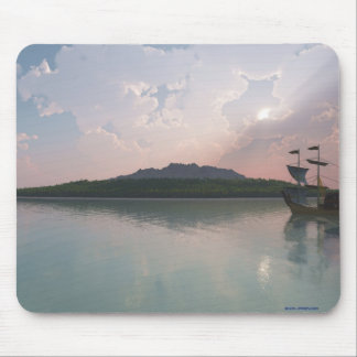 Tapis De Souris Partie oubliée Mousepad d'archipel