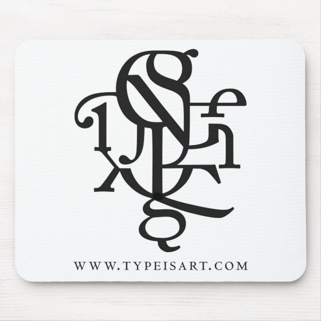 Tapis De Souris Parties d'un mousepad de caractère (Devant)