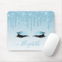 Parties scintillant Bleue Moderne tendance Lashes 