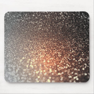 Tapis De Souris Parties scintillant brillante en cuivre de terre c
