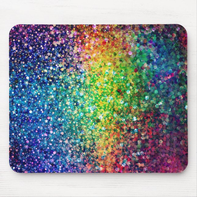 Tapis De Souris Parties scintillant couleur (Devant)