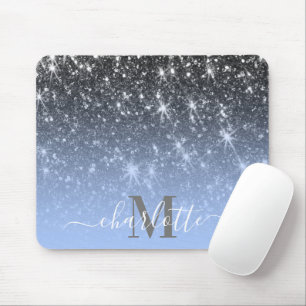 Tapis De Souris Parties scintillant d'argent mignonne