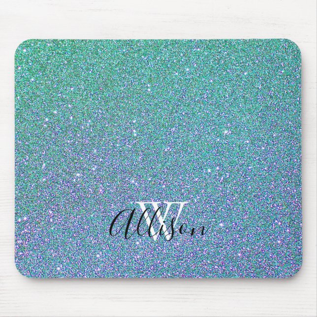 Tapis De Souris Parties scintillant monographie (Devant)