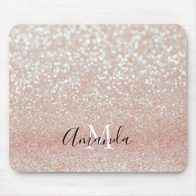 Tapis De Souris Parties scintillant monographie (Devant)