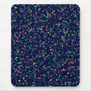 Tapis De Souris Parties scintillant multicolore Confetti
