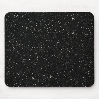 Tapis De Souris Parties scintillant noire Sparkle Graphle Art Moti