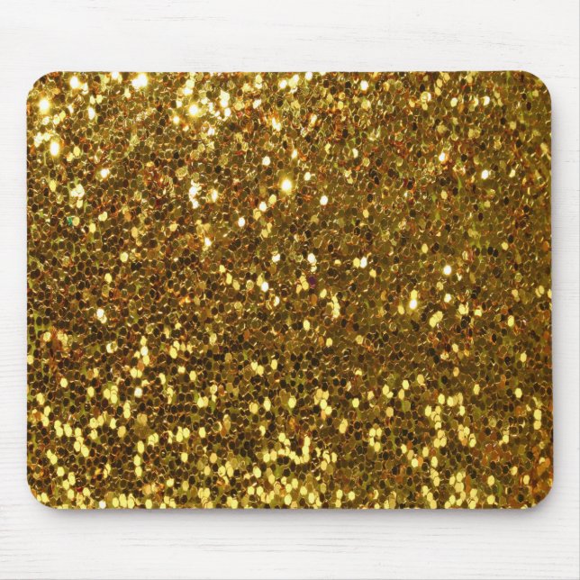 Tapis De Souris Parties scintillant or (Devant)