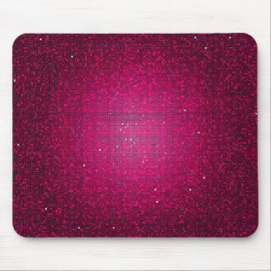 Tapis De Souris Parties scintillant rose Disco Mousepad personnali