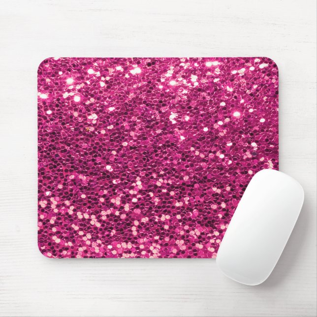Tapis De Souris Parties scintillant rose Fille Moderne Sparkle Bli (Avec souris)