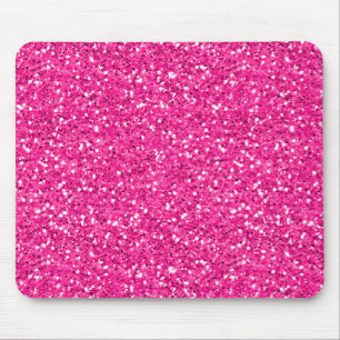 Tapis De Souris Parties scintillantes de miroitement de roses