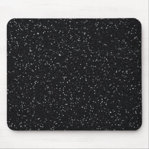 Tapis De Souris Parties scintillantes noires